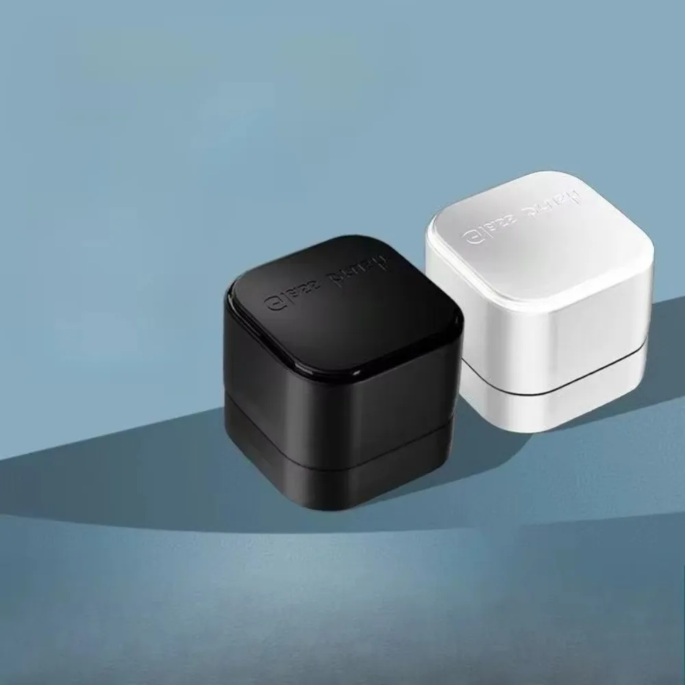 Nuevo Mini limpiador de vidrio para acuario, cepillo limpiador de vidrio de plástico fácil de usar, herramienta de mantenimiento, raspador de algas cuadrado magnético, pecera