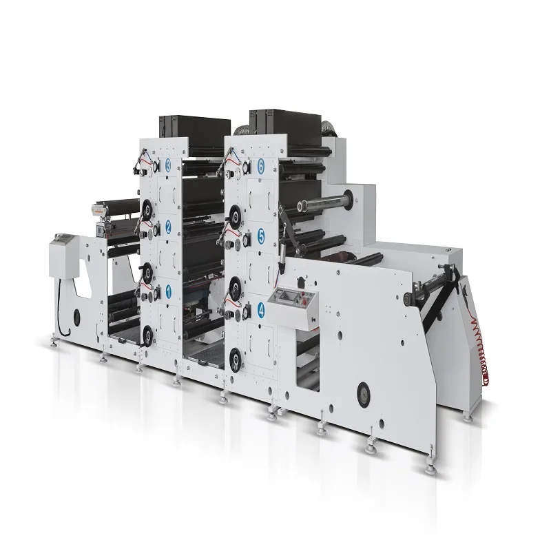 

YG Customized Automatic Flexography Printing Printer Machine For Labels Flexible Packaging And Carton Boxes