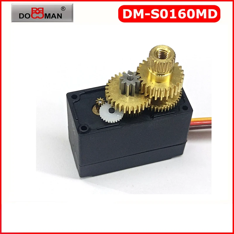 DORCRCMAN DM-S0160MD 17g Digital Steering Servos Metal Gear for Remote Control Aircraft 1/18 Off-road Vehicle Helicopter Model