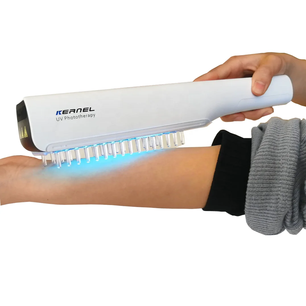 portable home use 311nm Narrow Band UVB Phototherapy device for Vitiligo Psoriasis Eczema Skin Disorders Treatment