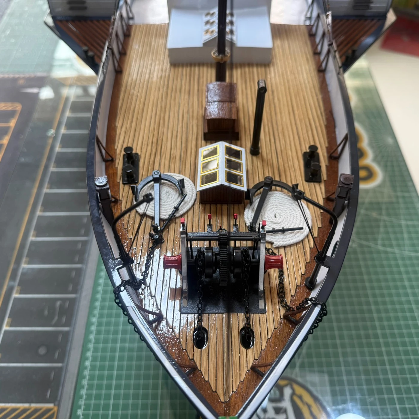 เรือบังคับวิทยุ 1/48 ขนาด 118 ซม. แบบจำลองเรือใบพัดพร้อมธนู รีโมทคอนโทรล เรือบังคับมอเตอร์คู่ รุ่น RTR ของเล่นสำหรับผู้ใหญ่ ของขวัญ