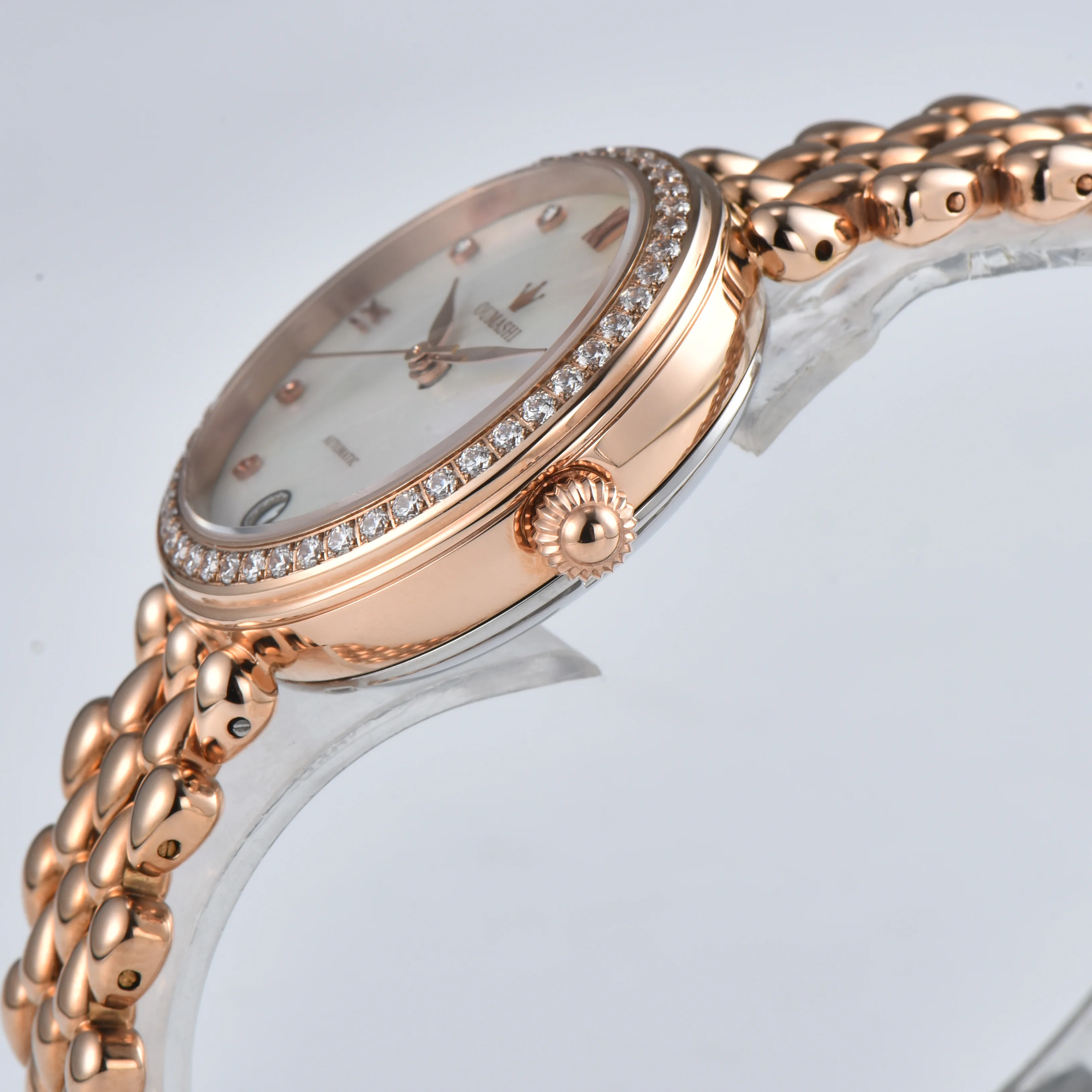 32.3mm Women Watch Pearl Dial Customizable Watch Fashion Watch Mechanical Automatic Waterproof 5ATM High Quality Custom Gift