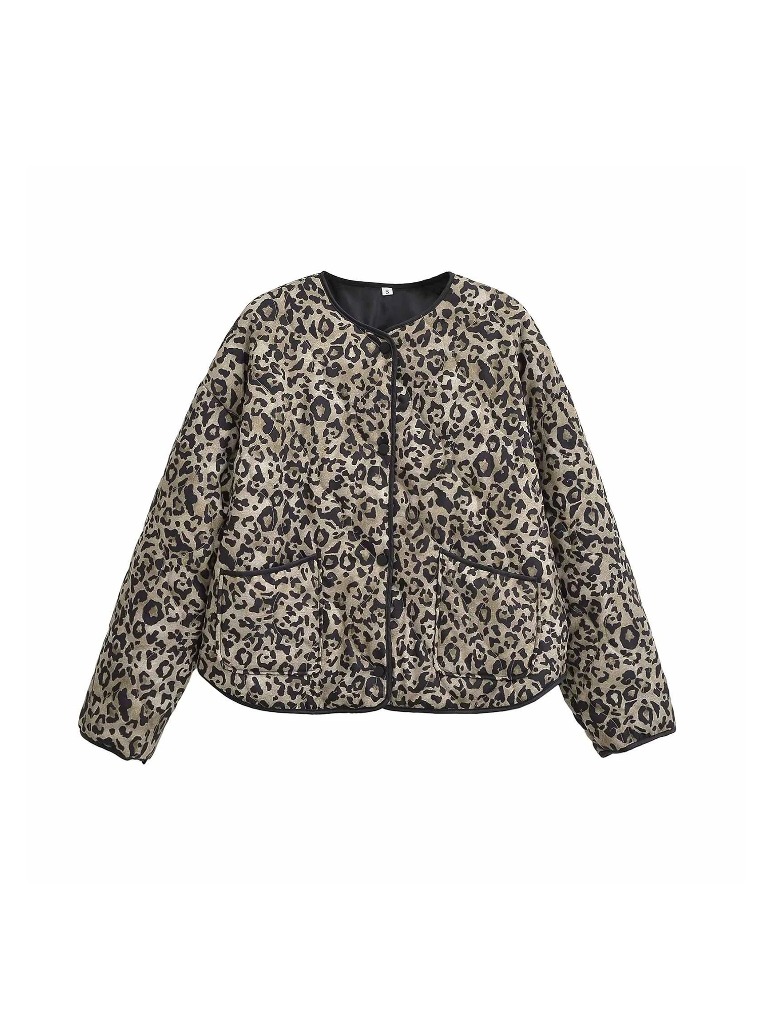 

Женская леопардовая стеганая куртка, теплая утепленная куртка-парка, верхняя одежда в стиле Харадзюку, куртки 90-х годов, винтажное зимнее пальто 2000-х годов, одежда 2025