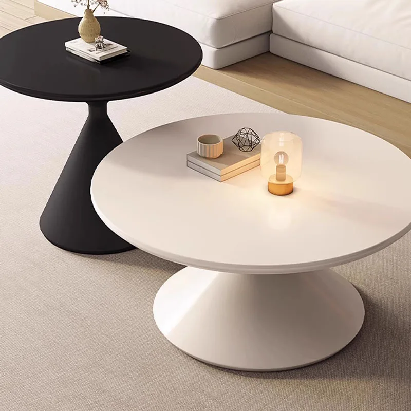 Circular Modern Coffee Table Floor Originality Home Space Saving Unique Coffee Table Set Kaffee Tische Lounge Suite Furniture