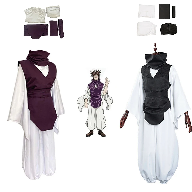 Choso Cosplay Jujutsu Kaisen Costume Top + gilet + pantaloni nero marrone uniforme vestito per donna uomo Halloween Party Anime Cos Costume