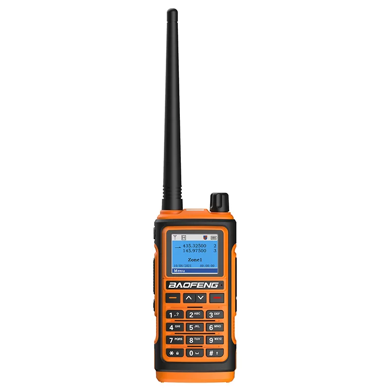 

Baofeng DR-17U Alarm Function SMS Manual Programmable Wireless Long Range Transmitter Professional Black Handheld Walkie Talkie