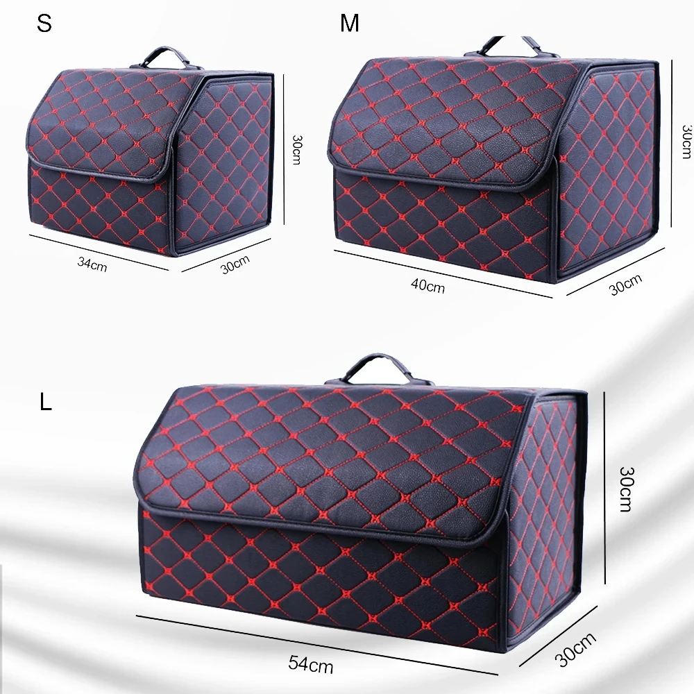 Multipurpose Collapsible Car Trunk Storage Organizer With Lid Portable Car Storage Bag Car Trunk Organizer