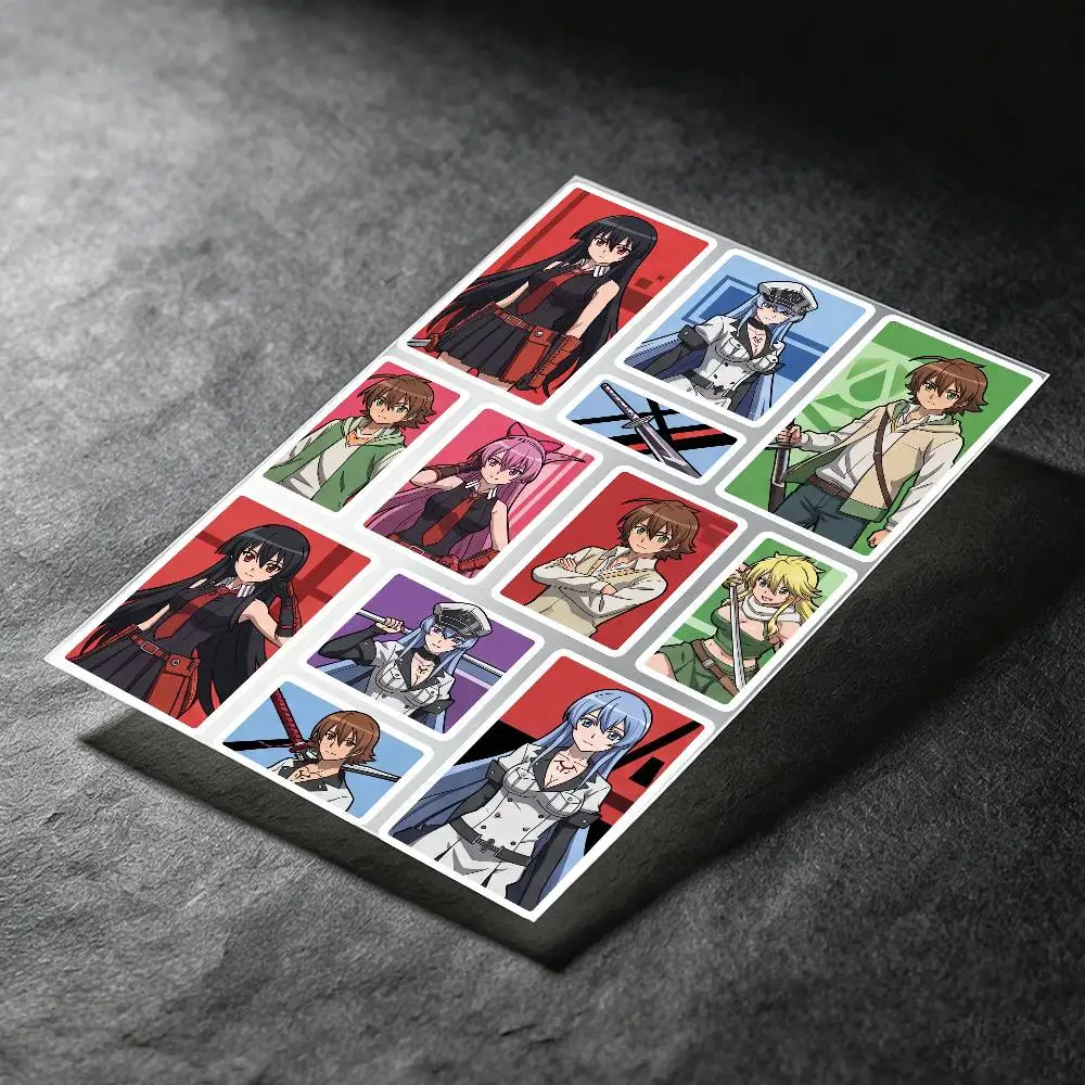 Akame Ga Kill! Stickers Auto Body Bumper Windows Motorcycle Laptop Walls Vinyl Decal Car Tuning Accessories