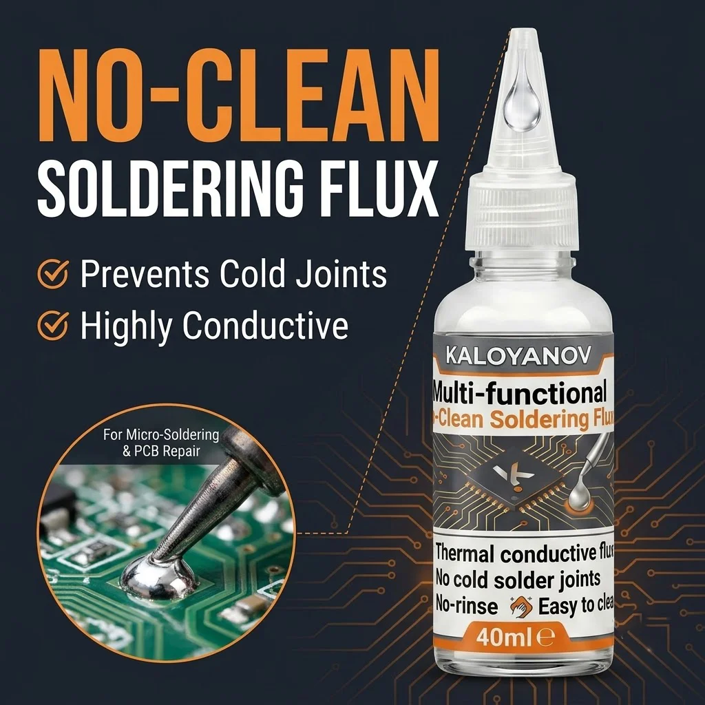 Multifunctional Cleaning Liquid Soldering Flux No-Clean PCB Circuit Board Repairing Welding Fluid High Purity Solder Solutions