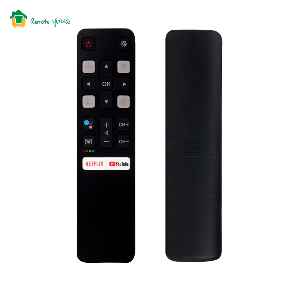 RC802V FAR1 Voice Remote Control For TCL Android 4K Smart TV Netflix YouTube Voice Remoto 49P30FS 49S6800 43S434