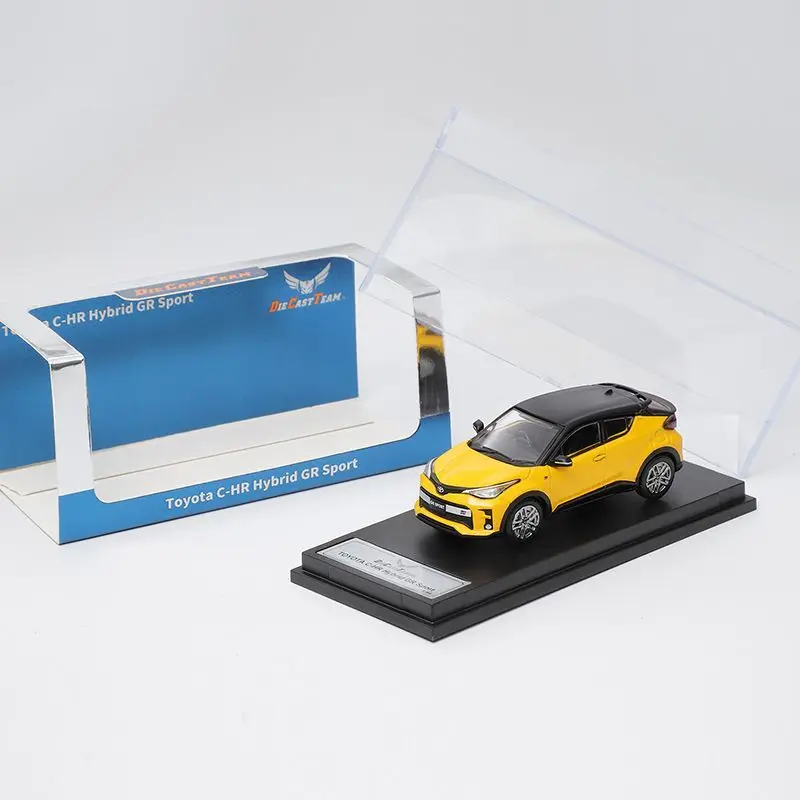 DCT 1:64 تويوتا CH-R نمط سبيكة دييكاست نموذج سيارة مقياس محاكاة SUV سيارة تحصيل لعبة لمحبي السيارات مصغرة عيد الميلاد