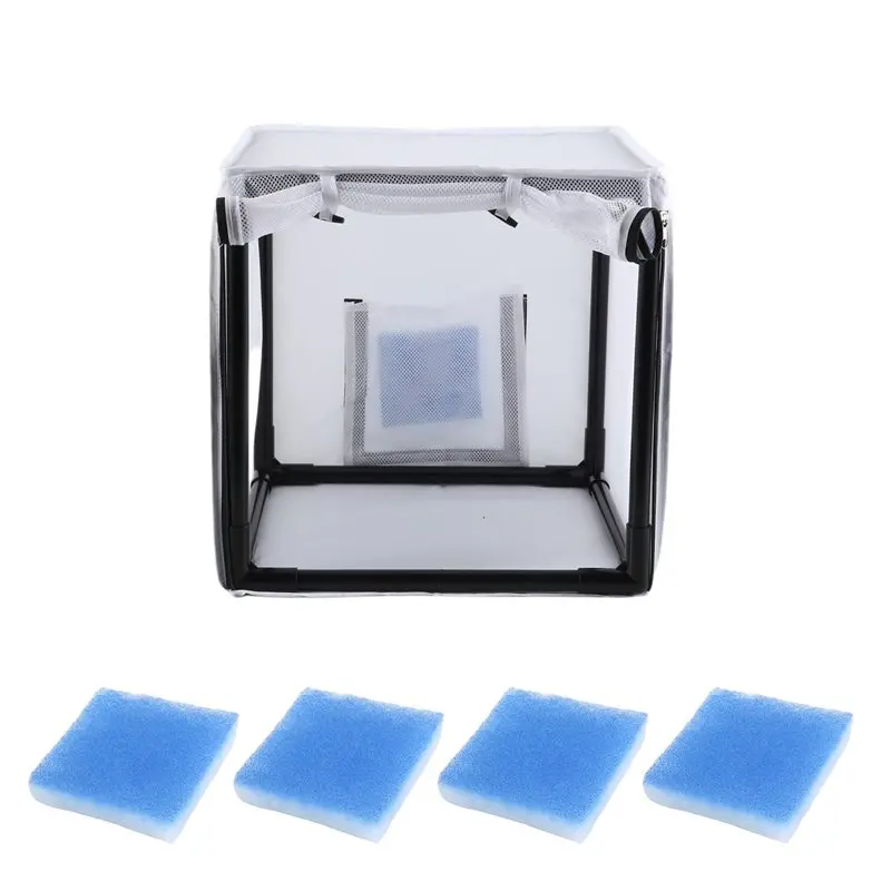LICE-15 Inch Airbrush Paint Sprays Booth Portable With Filter& Curtain-DIY Projects Tool