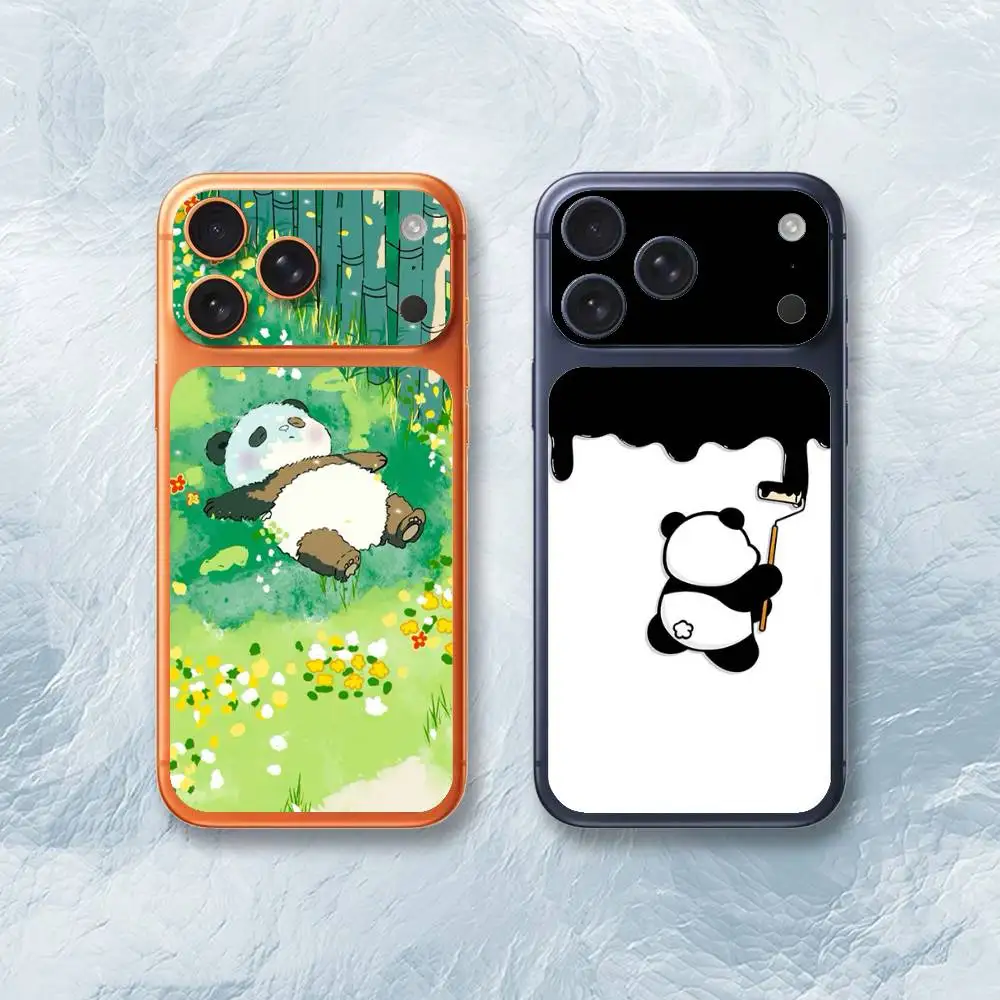 

Милая наклейка-пленка с изображением гигантской панды для iPhone 17 Pro Max