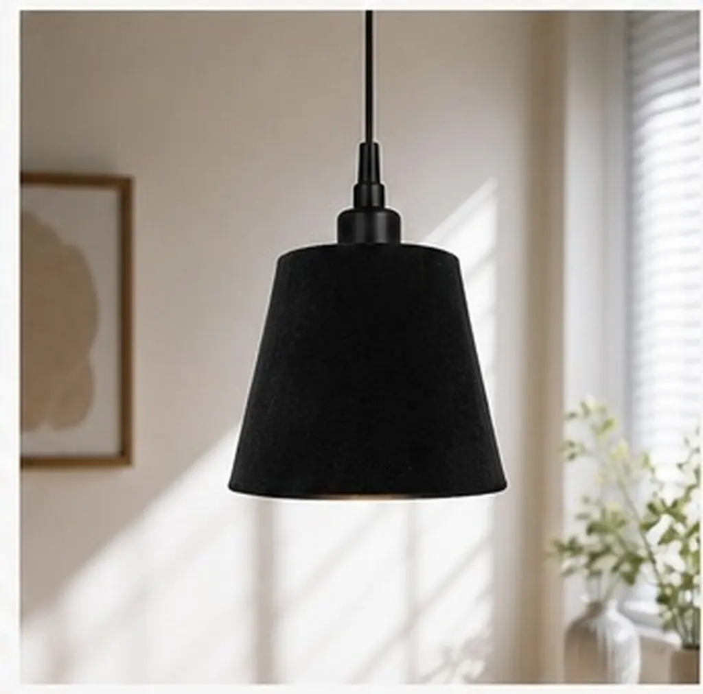 Universal E27 E14 Table Lamp Shade Fabric Linen Soft Cover for Bedroom Bedside Cozy Atmosphere Decorative Lamp Shade