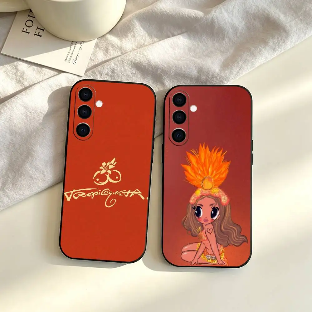 pop singer Karol G  gift Phone Case For Samsung Galaxy A73,A72,A71,A70,A53,A52,A51,Others Soft Black Cover