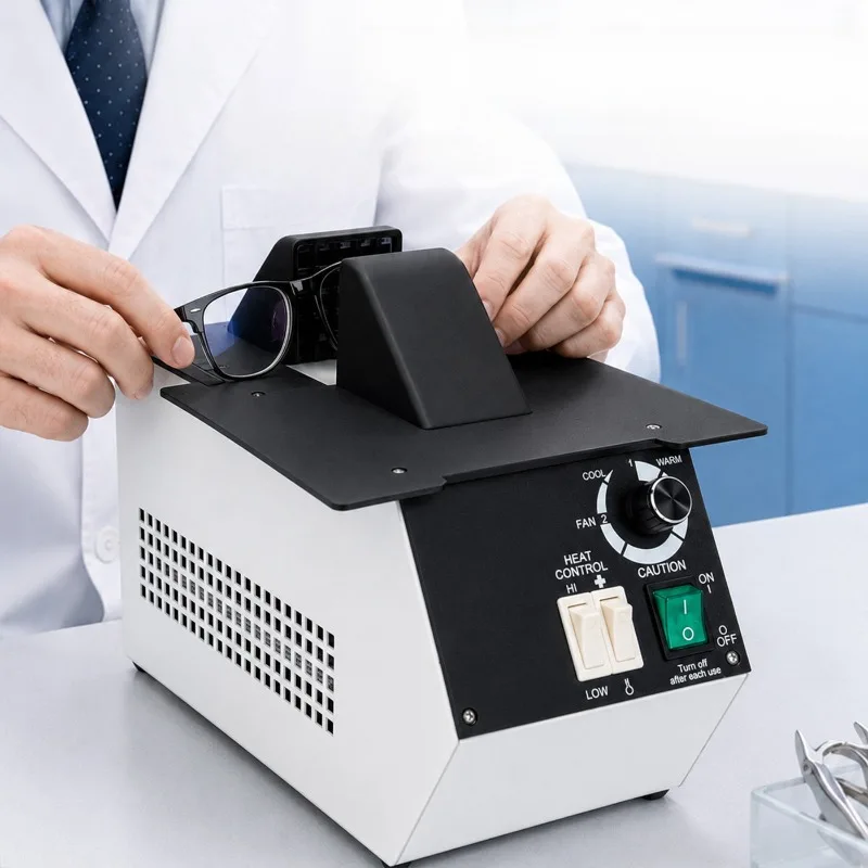 RB-202A Eye-wear Frame Heater Acetate Frame Heating Lamp Temperature Control Knob Baking Instrument