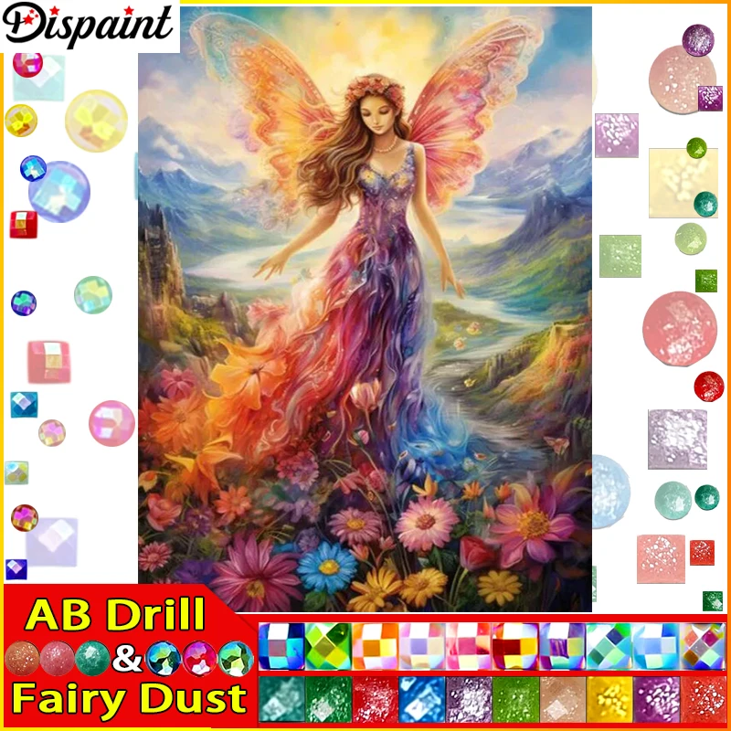 Dispaint Fairy Dust AB Full Diamond Embroidery 