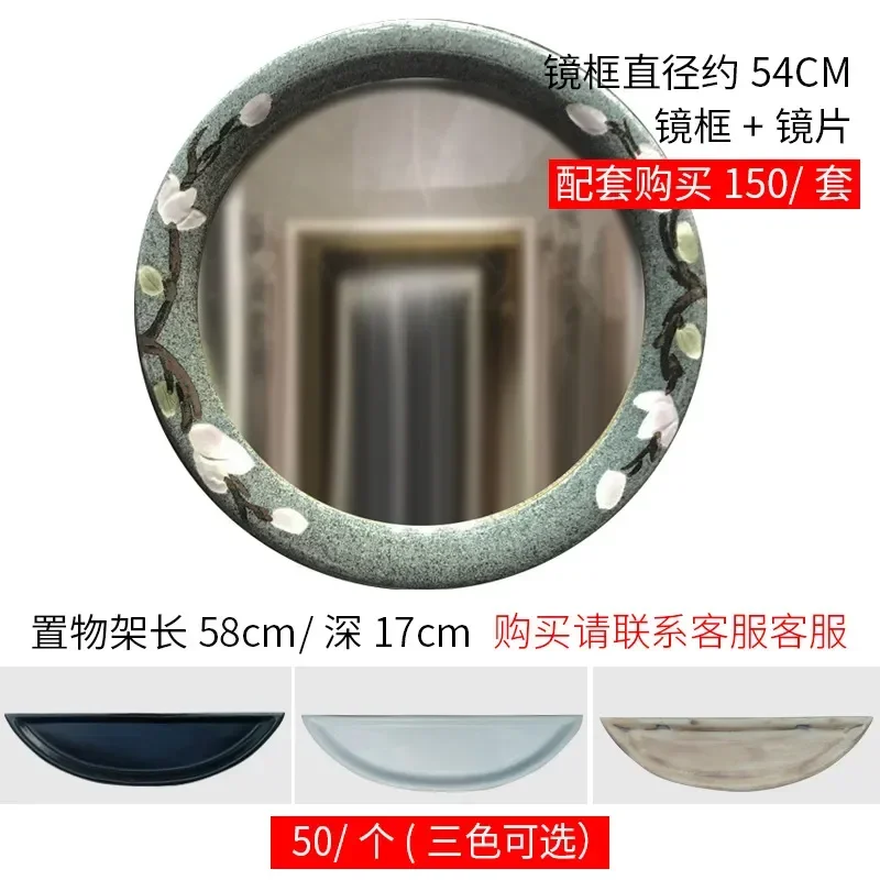 Wholesale Ceramic Column Washbasin Art Floor Basin Small Bathroom Three Piece Set Carving Combination Sink