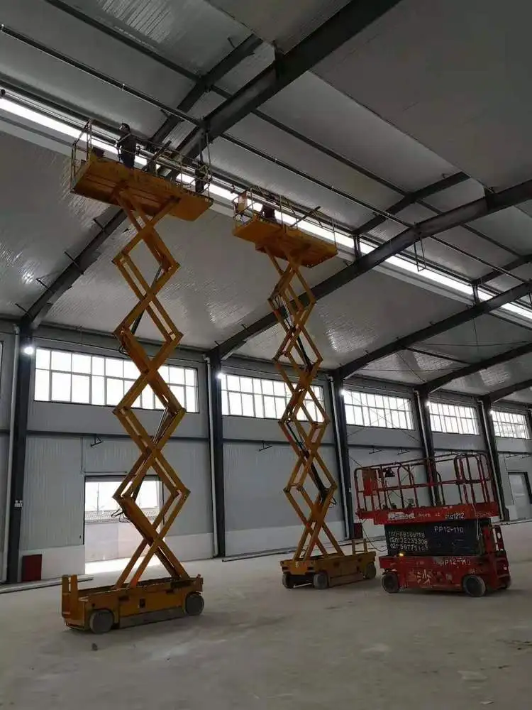 Factory Customizable Full Electric Scissor Lifting/lift Platform 6m/8m Aerial Lift 10m/12m view 3