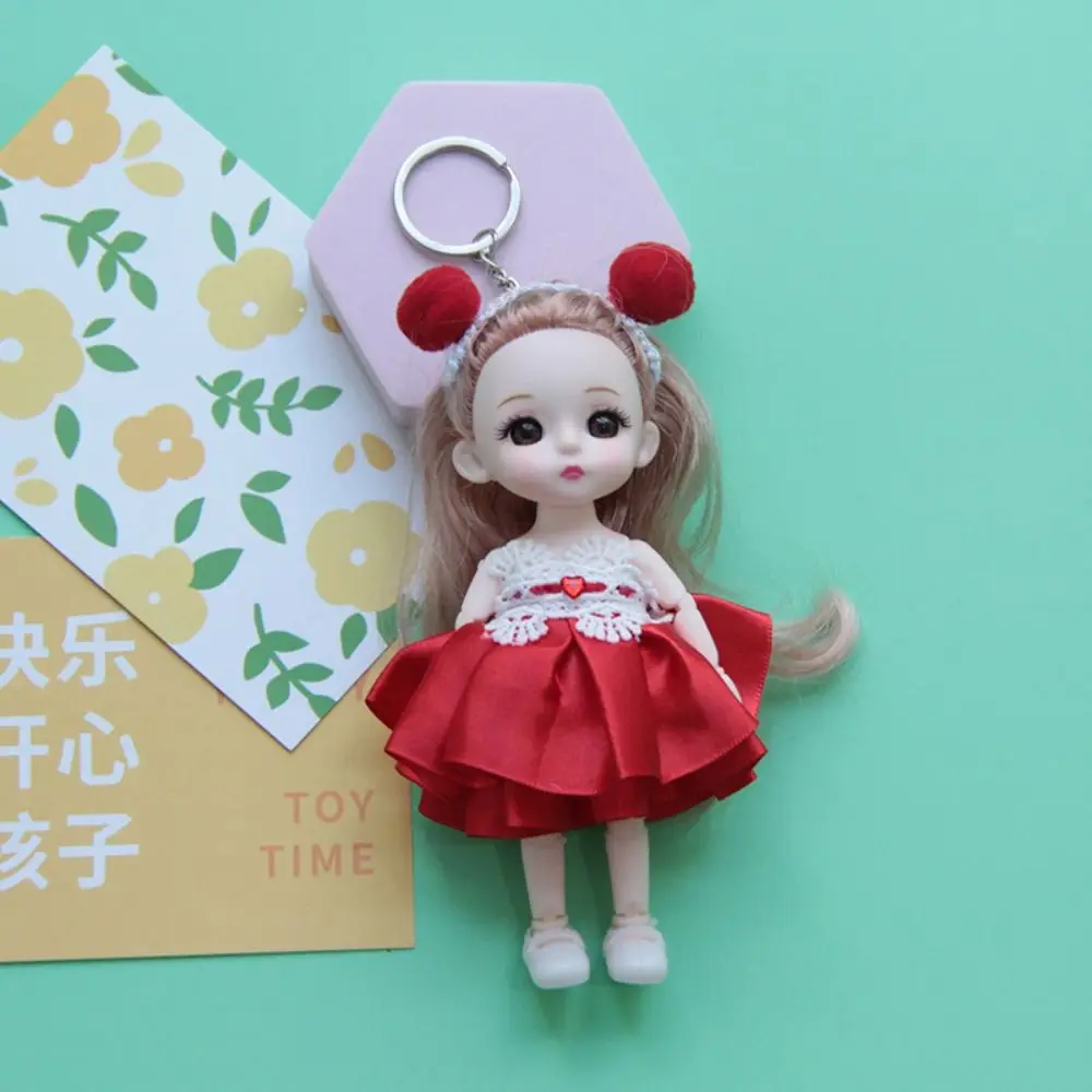 Kawali PVC Doll Pendant Hanging Ornament Bag Accessories Keychain Bag Decoration for Barbie Doll