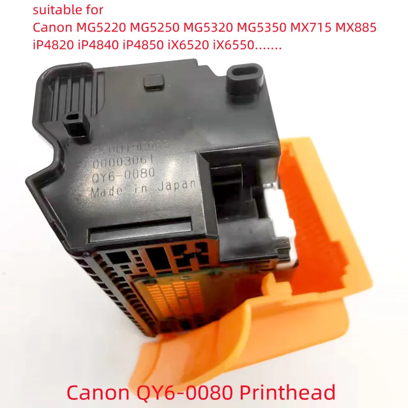 Originele QY6-0080 Printkop Printkop Voor Canon IP4820 IP4840 IP4850 IX6520 IX6550 MG5220 MG5250 MG5320 MG5350 MX715 MX885