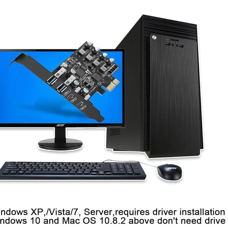 4 Ports Usb Pcie Ca…