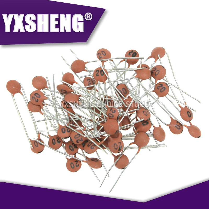100Piece New Ceramic Capacitor 50V 1pF ~ 100nF 0.1uF 104 4.7PF 10PF 22PF 33PF 47PF 100PF 101 220PF 10NF 330PF 470PF 1NF 103 47NF