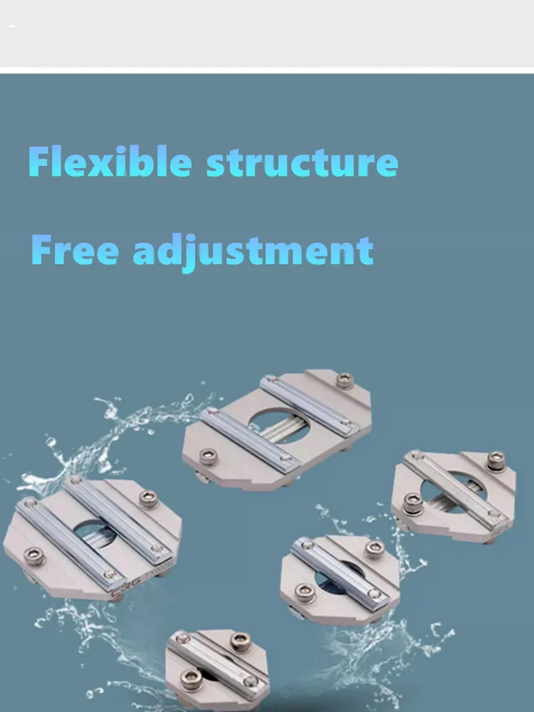 

Aluminum Alloy Profile Robotic Arm Accessory Joint Fixed Cross Buckle Connector Brac0ket Rod SMBA/B/C（Next section）