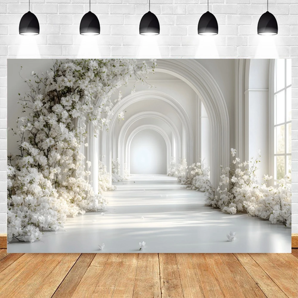 Photography Background for Wedding Boho Flowers Butterfly Kids Birthday Baby Shower Portrait Decor Backdrop Photo Studio Props