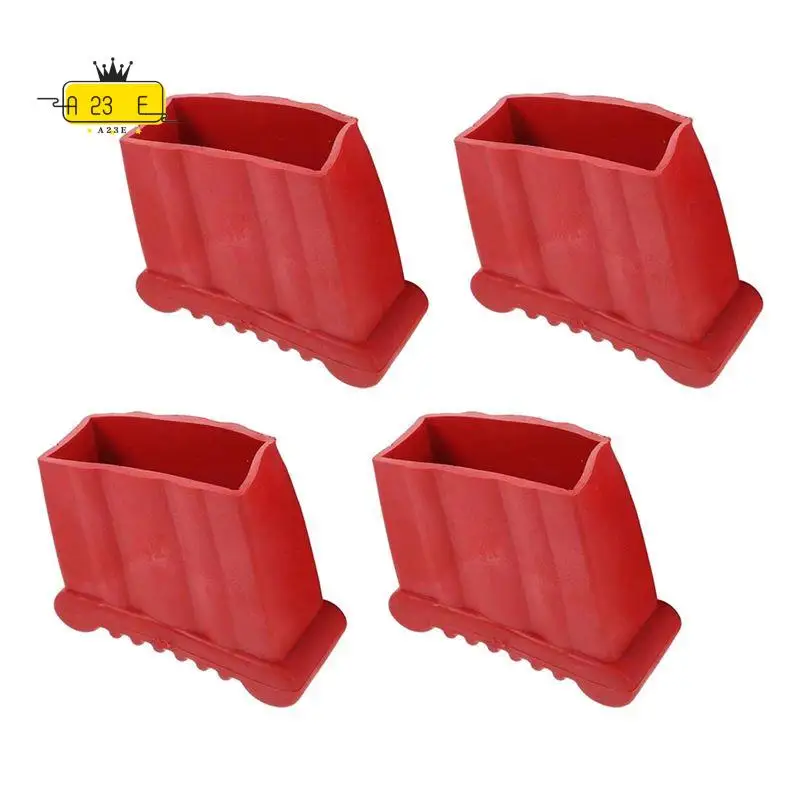 

A23E-4 шт. Нескользящий складной коврик для ножек лестницы, резиновые подушечки для ног и чехлы для лестницы, противоскользящая подушка для ног лестницы, бампер