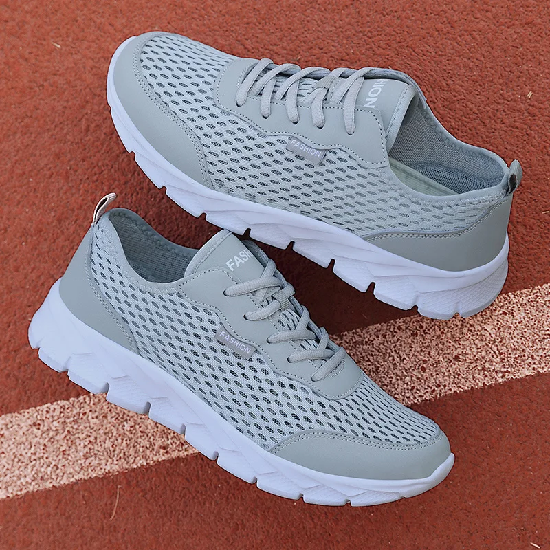 Mens Summer Shoes Lightweight Casual Tennis Shoes Mesh Comfortable Breathable Sneakers 2024 New Fashion Sneakers for Men