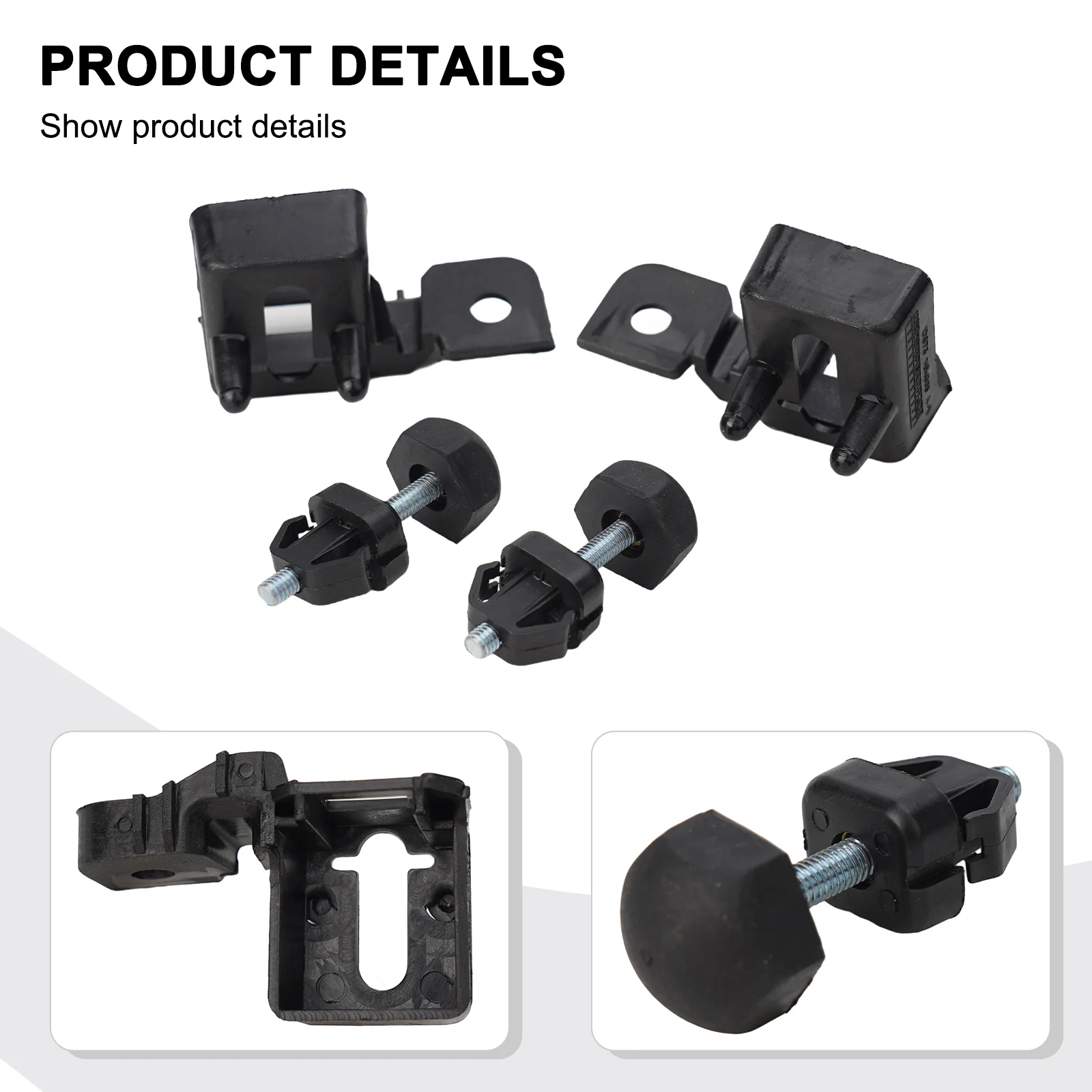 

Для Ford Fusion 2017, кронштейн для крепления фары в сборе L + R для седана, 4-дверная версия и ENERGI OEM HS7316C618BA