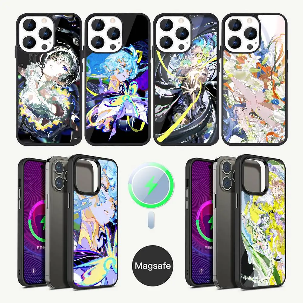 

Y-Yoneyama Mai Art Phone Case For iPhone 17,16,15,14,13,12,11,Plus,Pro,Max Mini Magsafe Magnetic Wireless Charging