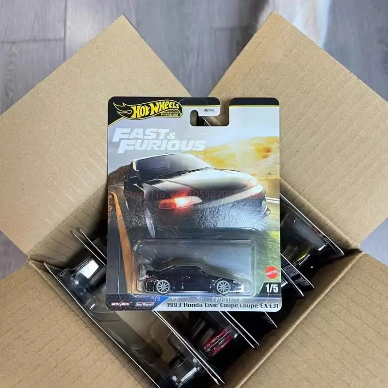 정품 핫휠 패스트 앤 퓨리어스 M 케이스 시리즈 다이캐스트 모델카 Hnw46 수집용 장난감 자동차 서프라이즈 선물 팬들을 위한 장식품