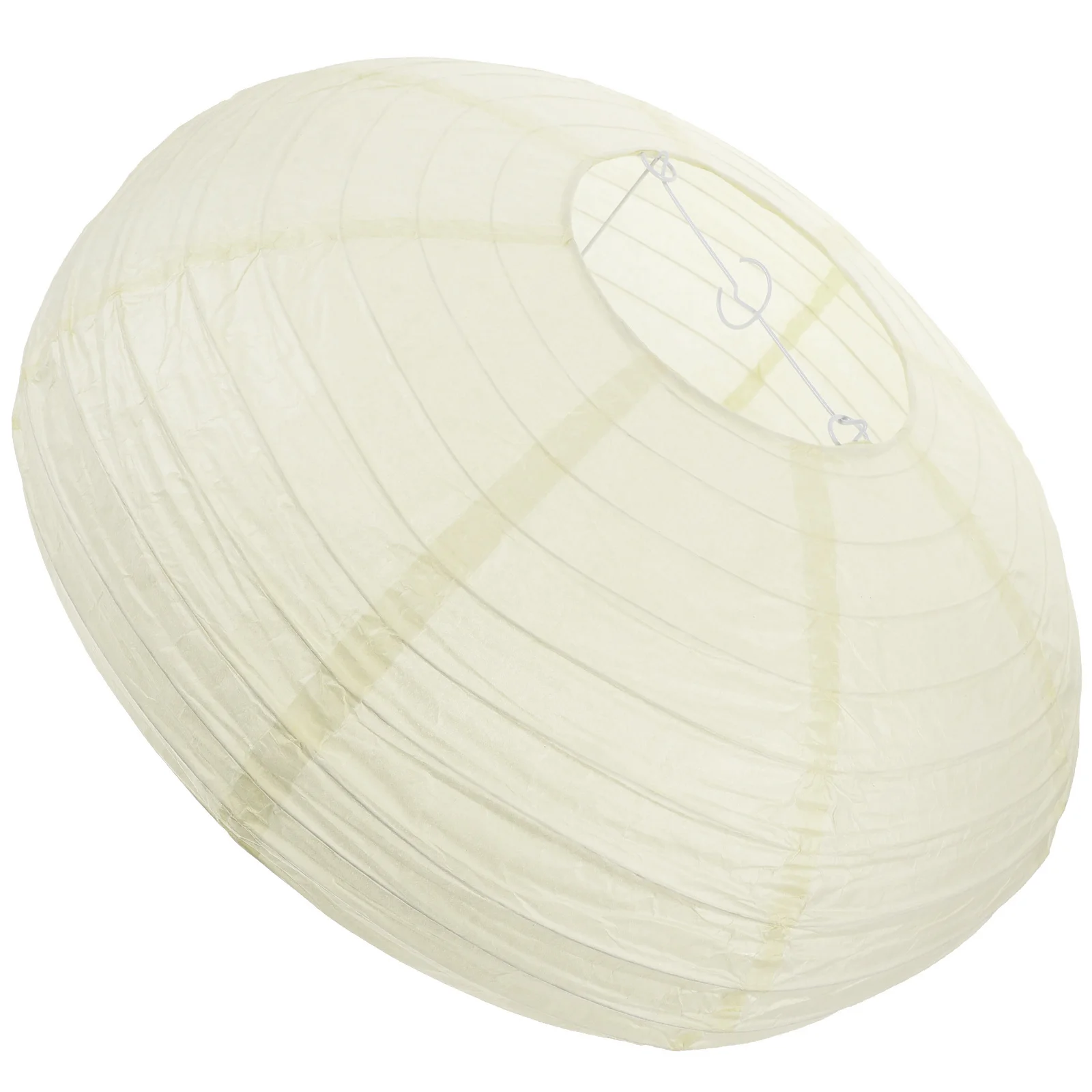 

Pendant Paper Lamp Shade Lampshade White Lantern Ceiling Light Beige for Child Chinese Lanterns