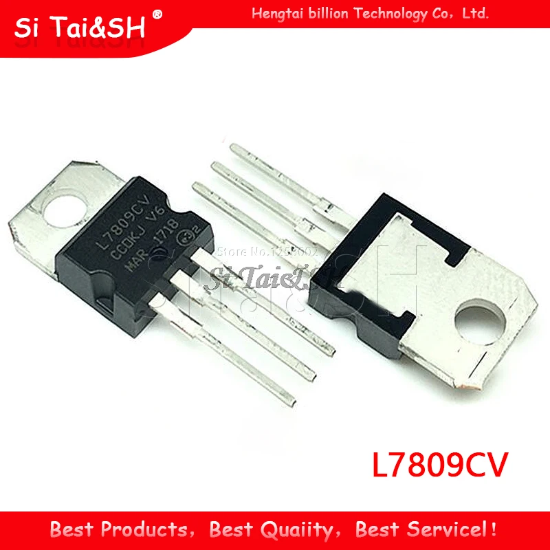 10pcs/lot L7809CV TO220 L7809 TO-220 7809 LM7809 MC7809 7808CV new and original IC