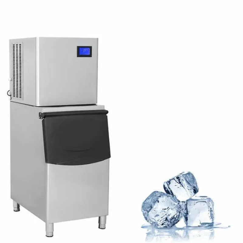 Máquina Industrial Pequeña para Hacer Hielo en Escamas, Máquina para Hacer Cubitos de Hielo, Máquina Comercial para Hacer Hielo Cristalizado, Precio de Venta