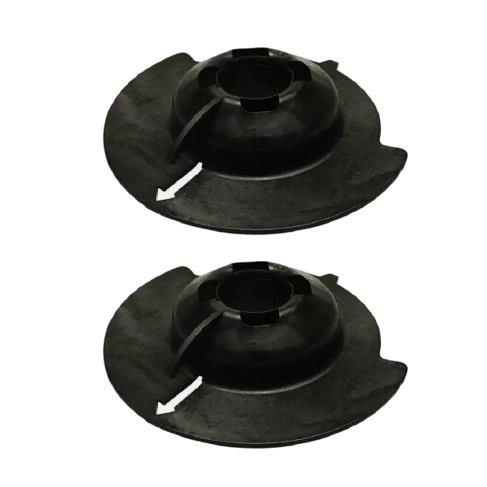 Black Plastic OEM 1746658 8V515793AD Rear Suspension Spring Lower Seat Cup For Ford For Fiesta Car Accessories