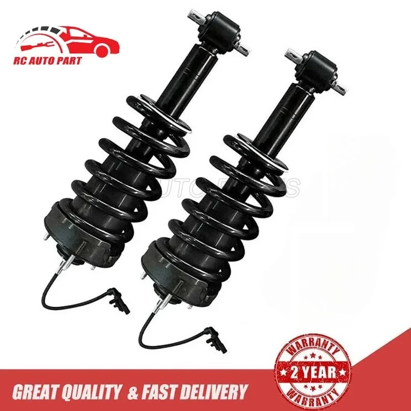 2PCS Front Rear WIth Magnetic Air Shock Absorber For Cadillac Escalade GMC Yukon 2014-2019 23151122 23312167 84176631 84176675