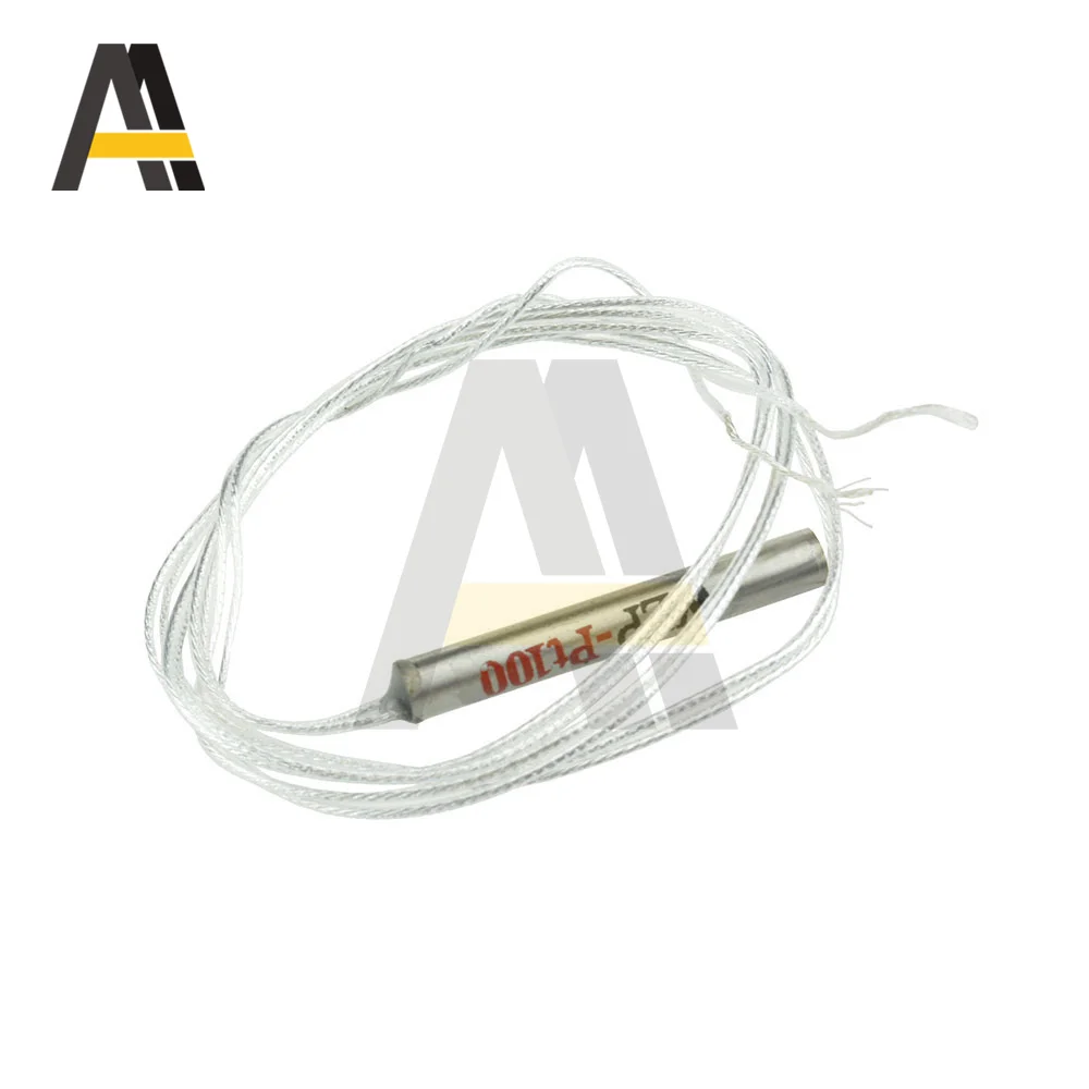 PT100 Temperature Sensor Probe 1M 1.5M 2M Anti-corrosion Waterproof Temperature Pobe WZP-PT100 Platinum Thermal Resistance