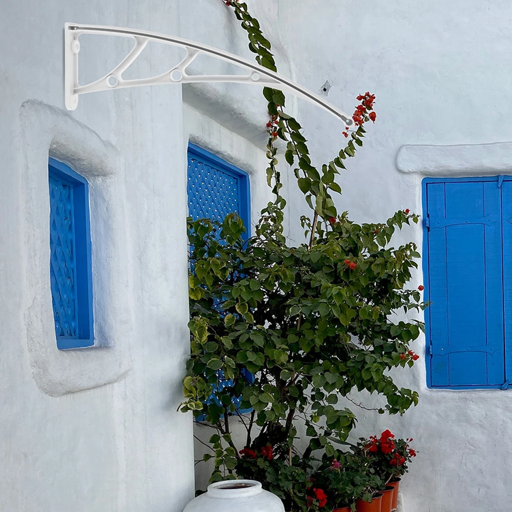 

Пластиковый стальной кронштейн для тента, усиленный уличный навес, поддержка прочных держателей для дверного окна патио