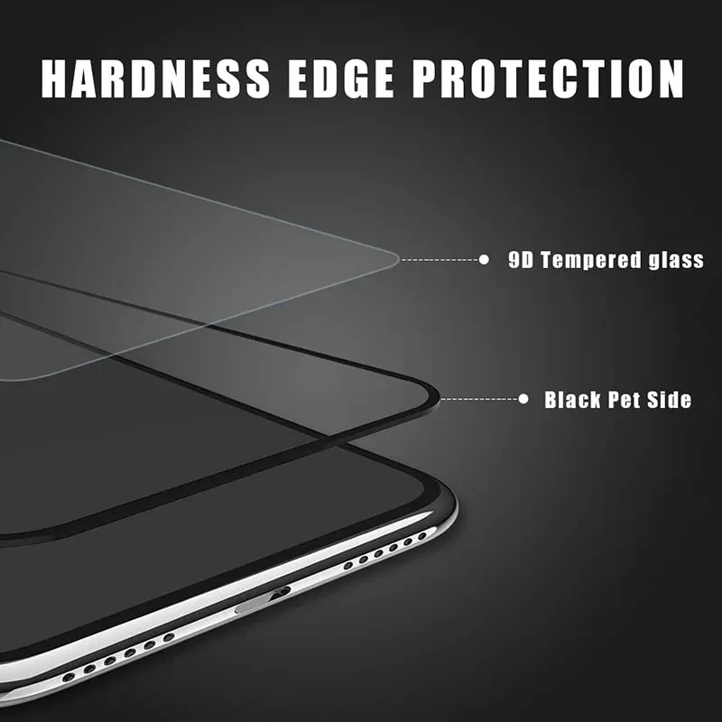 Verre de protection pour Vivo V21, V20 Pro, l's, V11, Y33, 2021, Y33T, Y02, Y02S, Y02A, Y21E, 5G, Y21S, Y21A, Y21G, Y30G, Y35M, V23E, 1-3 pièces