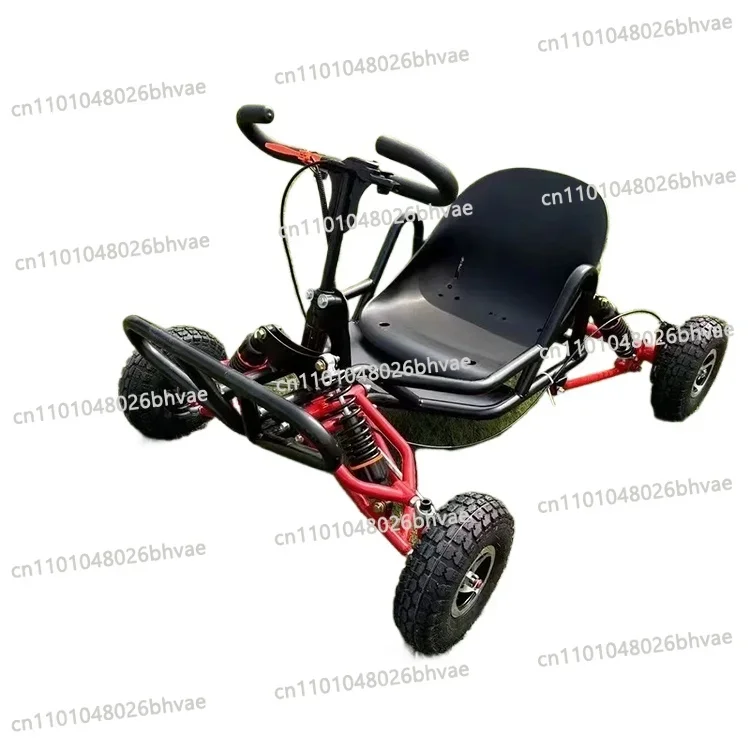 

New Adult Off-road Kart 90CC/212CC Gas Power Two-stroke 6inch 10inch Tire Four-wheel High-Speed 35-60km/h Mountain Go Karts