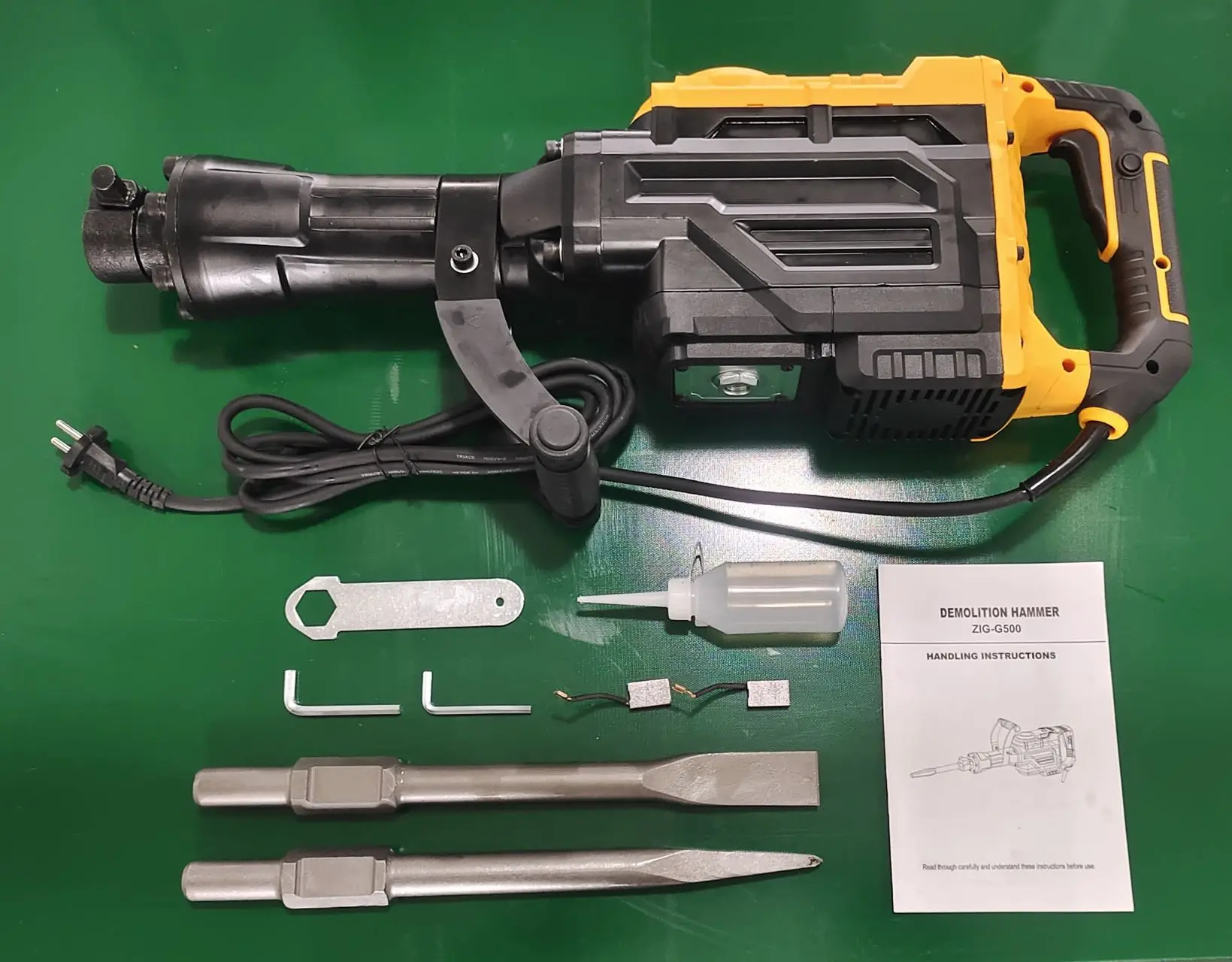 High Power Wall Drilling Electric Chipping Hammer Tools for Professional Construction Concrete Stone Renovation Power Tool