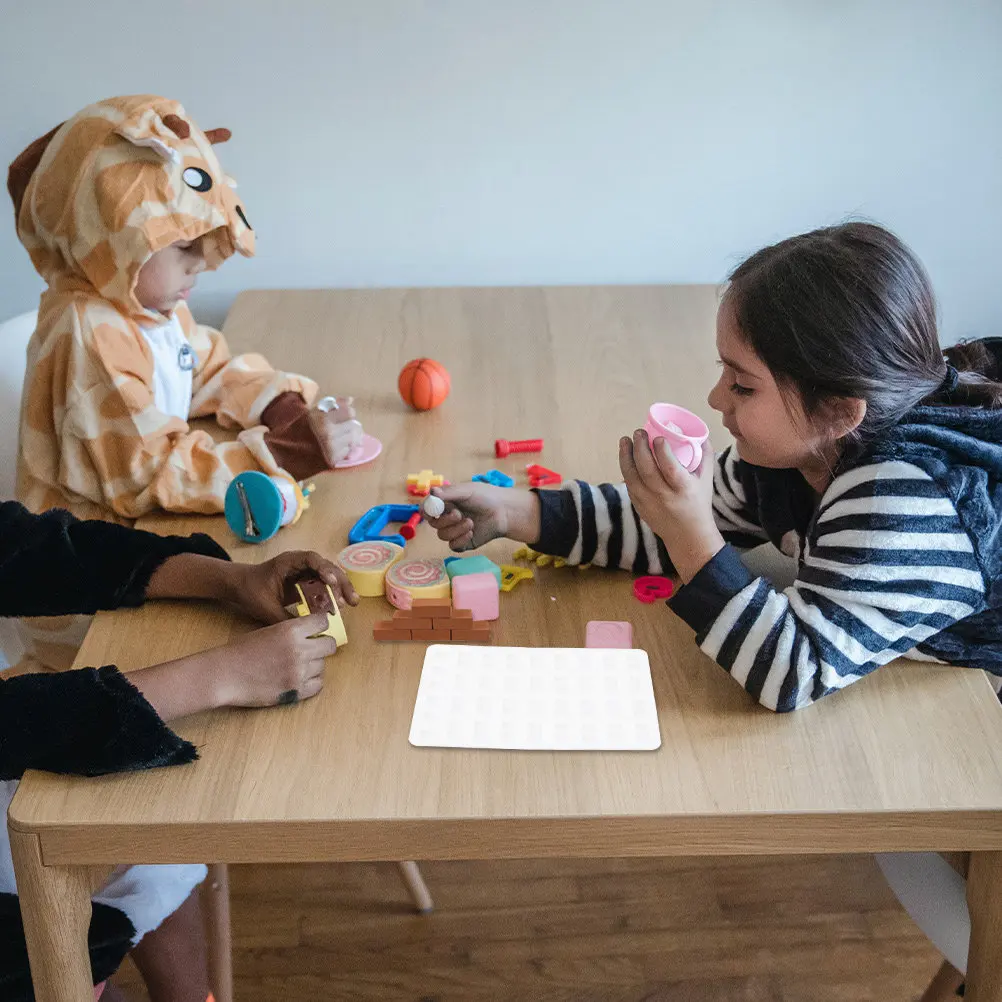 

Набор из 2 мини-форм для изготовления кирпичей, многоразовые формы для песочного стола, инструмент для создания миниатюрных кирпичей для ландшафтного дизайна