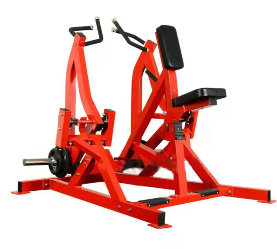 Steel Plate LoadedMachine Rowing Machine Gym Control Rowing Comprehensive Trainer Aerobic Fitness Equipment Control Resistance