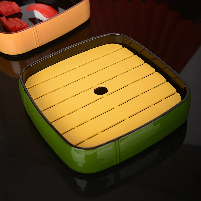 Japanese sushi plate Sashimi creative dry ice plate Sashimi sushi utensils for commercial household