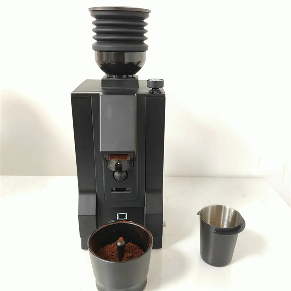 For Coffee Beans Grinder Single Dose Hopper and Bellows Coffee Grinder Bean Bin Blowing Cleaning Tool