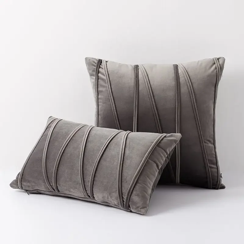 

Velvet Cushion Cover Pillowcase Solid Color Pillow Case Cojines Decor Sofa Throw Pillows Room Pillow Cover Decorative