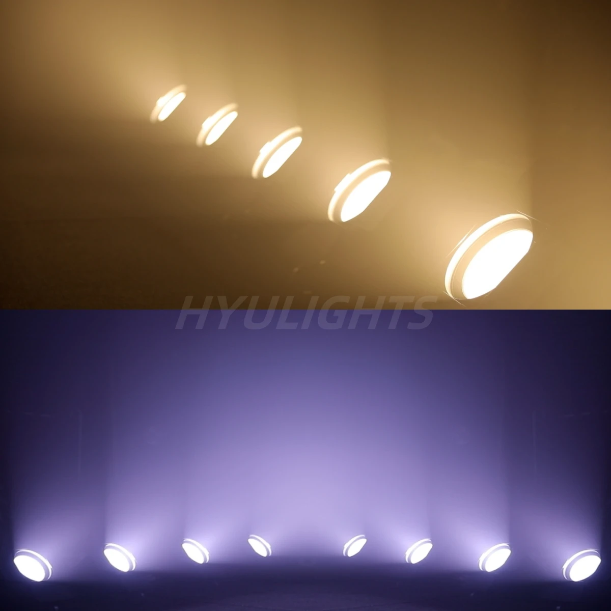 200W COB LED Par Light with Barn Doors DMX512 Strobe Warm White Cold White Dj Wash Beam Effect Stage Lighting